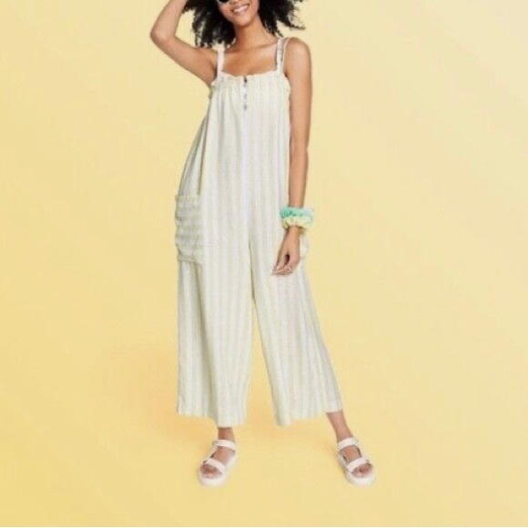 Stoney Clover Lane Pants - Stoney Clover Lane X Target Linen Blend Jumpsuit Size XXS